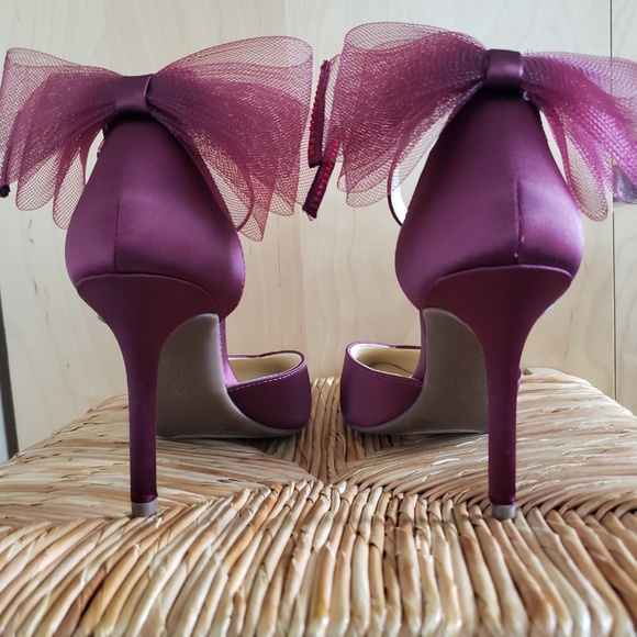 Jessica Simpson Tulle Bow Pumps Size 7.5 NEW! - Picture 5 of 13
